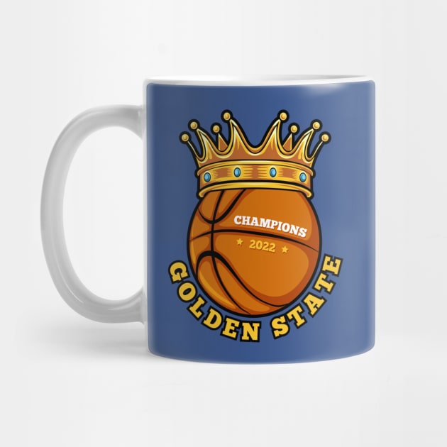 Champions 2022 Golden State Basketball by Genie Designs